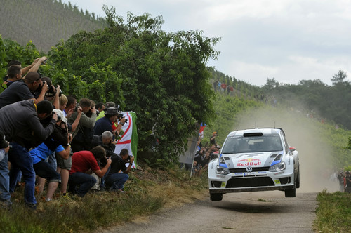 Jari-Matti Latvala im Polo R WRC.
