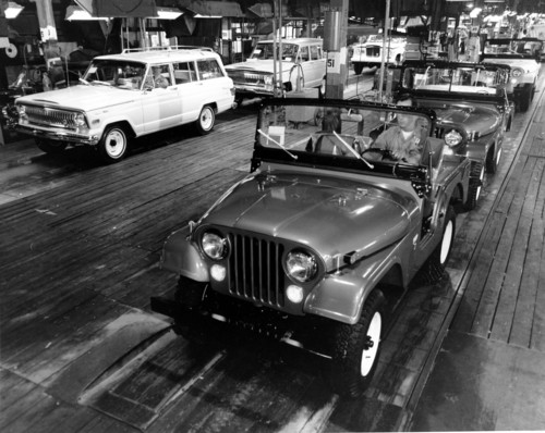Jeep-Fertigung 1964.