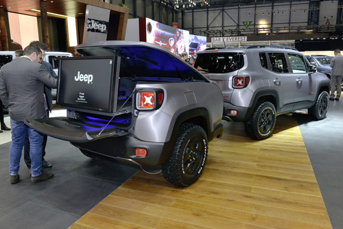 Jeep Renegade Concept Car Hard Steel.