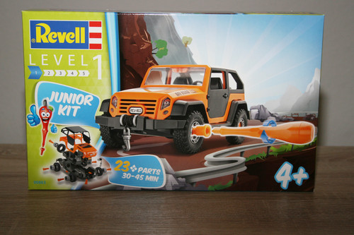 Junior-Kit von Revell: Geländewagen.