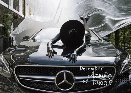 Kalender „She’s Mercedes“: Das Dezember-Motiv von Atsuko Kudo.