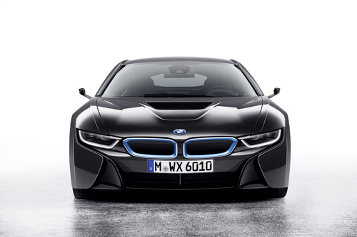 Kameras statt Rückspiegel: BMW-i8-Studie.