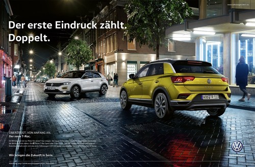 Kampagne für den Volkswagen T-Roc.