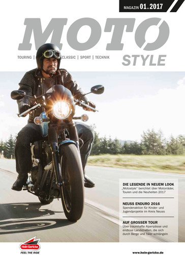 Katalog und Kundenmagazin in einem: „Moto Style“ von Hein Gericke.