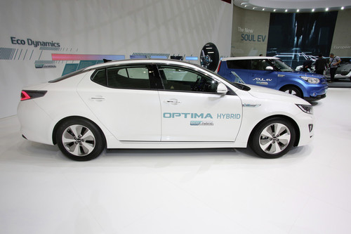 Kia Optima Hybrid.