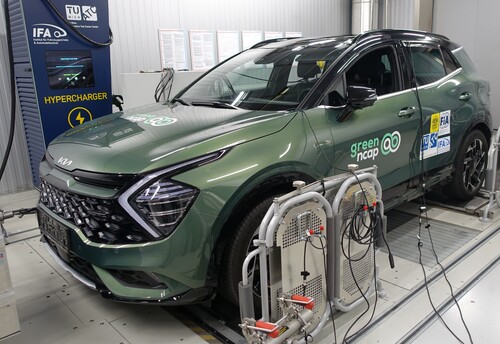 Kia Sportage im Green-NCAP-Test.