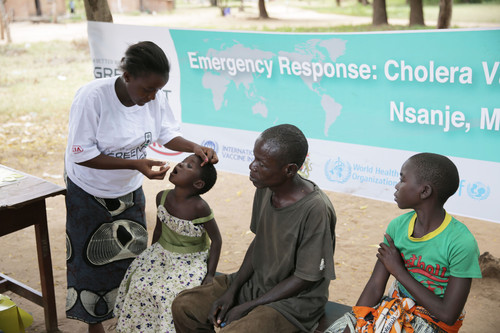 Kia unterstützt Cholera-Impfprogramm in Malawi.