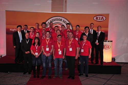 Kia vergibt „Service Advisor Skill Cup 2011“.