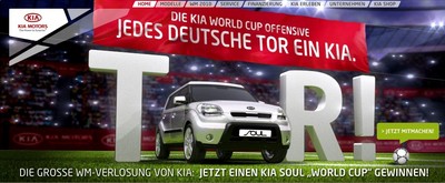 Kia verlost für jedes deutsche WM-Tor einen Soul.