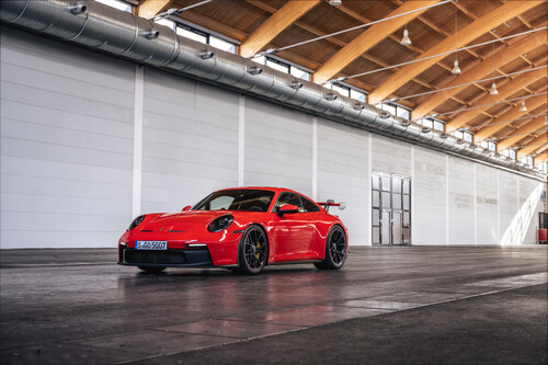 Klassensieger „German Car of the Year 2022“: Porsche 911 GT3.
