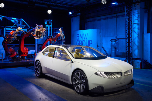 Konzeptfahrzeug für die „Neue Klasse“ von BMW.