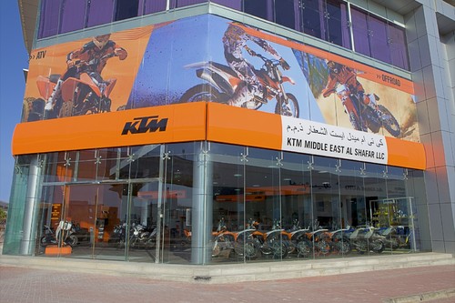 KTM-Flagship-Store in Dubai.