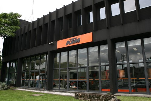KTM-Flagship-Store in Dubai Sao Paulo.