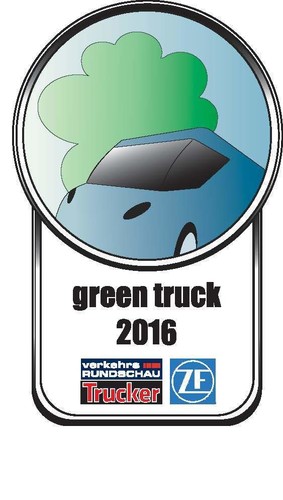 Label „Green Van 2016“. 