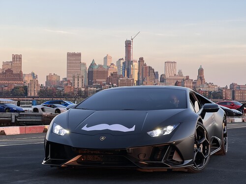 Lamborghini Bull Run 2021 in New York.