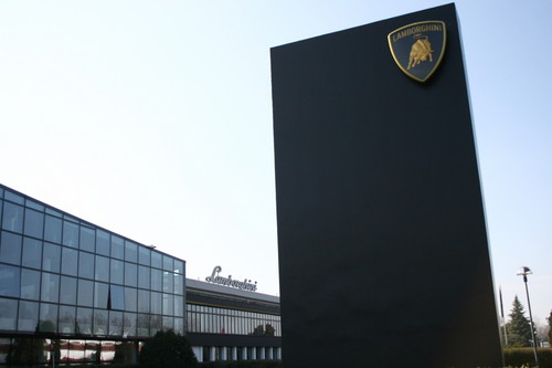 Lamborghini-Firmensitz in Santa&#039;Agata Bolognese.