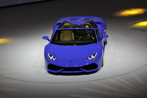 Lamborghini Huracan Spyder.