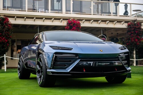 Lamborghini Lanzador Concept in Monterey.