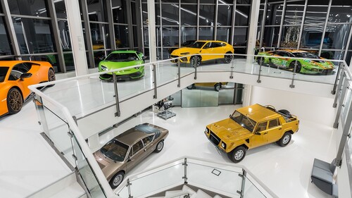 Lamborghini-Museum in Sant&#039;Agata Bolognese.