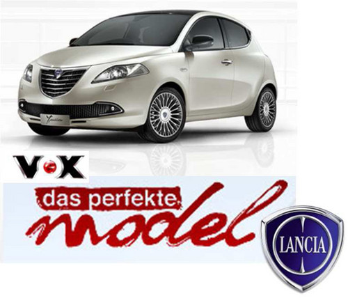 Lancia unterstützt "Das perfekte Model" bei VOX.
