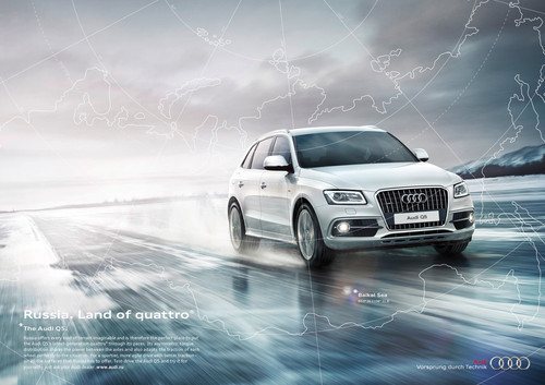 „Land of Quattro“: Audi zeigt, wo Allrad zu Hause ist.