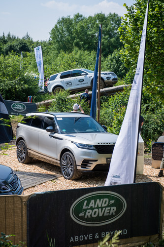 Land Rover auf der „Abenteuer &amp; Allrad“ in Bad Kissingen.