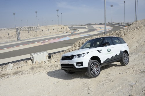 Land Rover eröffnet Experience-Center am Formel-1-Kurs von Bahrain.