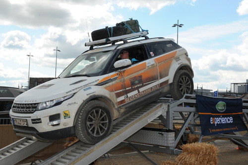 „Land Rover Experience“-Qualifikation auf der AMI in Leipzig.