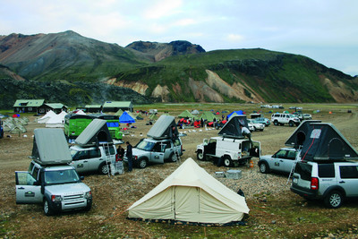 Land Rover Experience-Reise (Island 2009).
