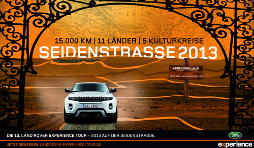 Land Rover Experience Tour 2013.