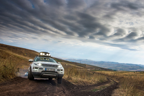 Land Rover Experience Tour 2013 auf dem Dach der Welt.