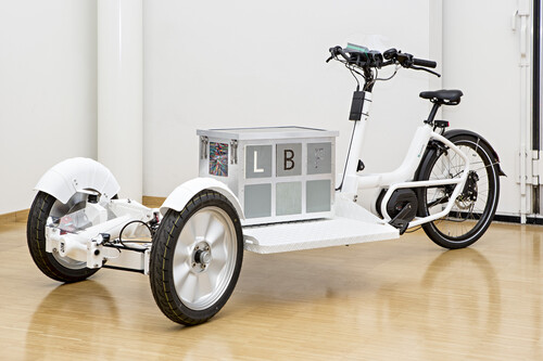 Lastenrad-Tricycle-Studie der Fraunhofer Gesellschaft.