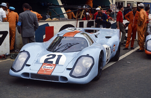 Le Mans 1970: Gulf Porsche 917 KH.