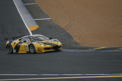 Le Mans 2012: Ferrari 458 Italia Art Car Dunlop.