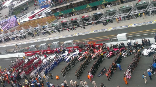 Le Mans 2013: Fahrerparade kurz vor dem Start.
