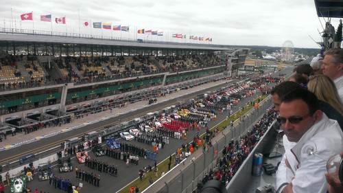 Le Mans 2013: Fahrerparade vor dem Start.