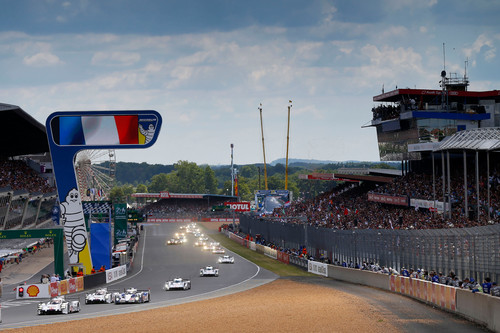 Le Mans 2015: Start zu den 24 Stunden von Le Mans.