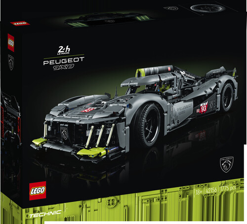 Le Mans-Auto Peugeot 9X8 von Lego.