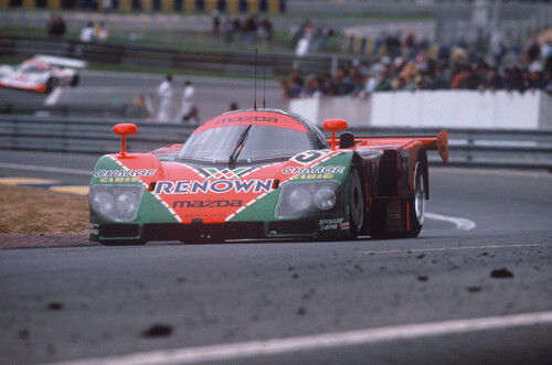 Le-Mans-Sieger Mazda 787 B (1991).