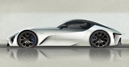 Lexus Electrified Sport Concept (Skizze).