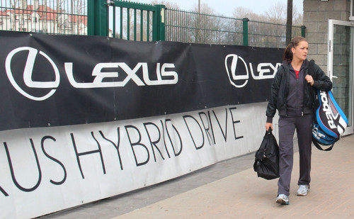 Lexus ist Partner von Tennisstar Agnieszka Radwa0144ska.