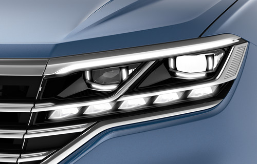 Lichtideen von Volkswagen: Aktueller Top-Standard - Das Licht im Touareg.