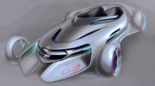Los Angeles Design Challenge 2011: Mercedes-Benz Silberpfeil.