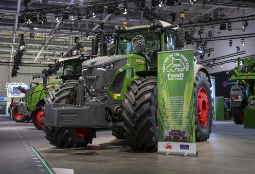„Machine of the Year“ bei der Agritechnica 2019: Fendt 900 Vario.
