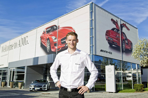 Maro Engel ist neuer Instruktor der AMG Driving Academy.