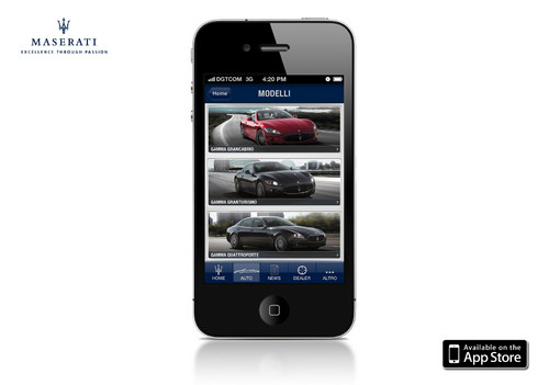 Maserati bringt App.