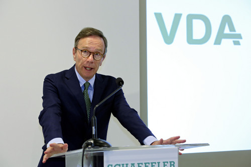 Matthias Wissmann, Präsident des Verbandes der Automobilindustrie (VDA).