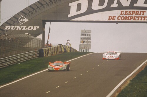 Mazda 787 B in Le Mans (1991).