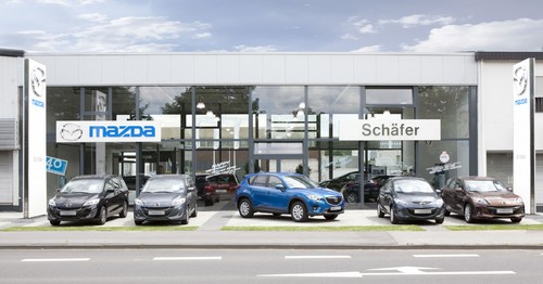 Mazda-Autohaus Schäfer in Monheim.