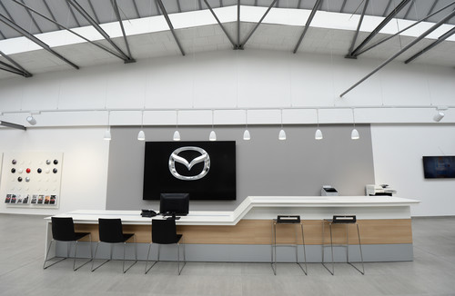Mazda-Händler.